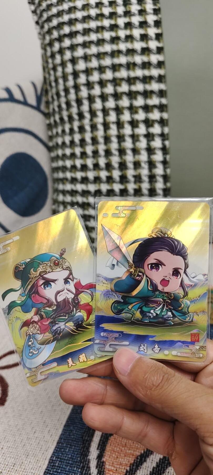秋原瞳的小店第14期（西游路上路漫漫，风雨漂泊师徒情） 卡游三国萌将卡关羽刘备