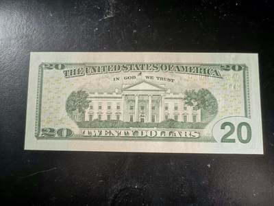 逸泉钱币2026第十九场世界钱币纪念币B2310-2754 精品全新美国安德鲁杰克逊20美元纸币 号码随机