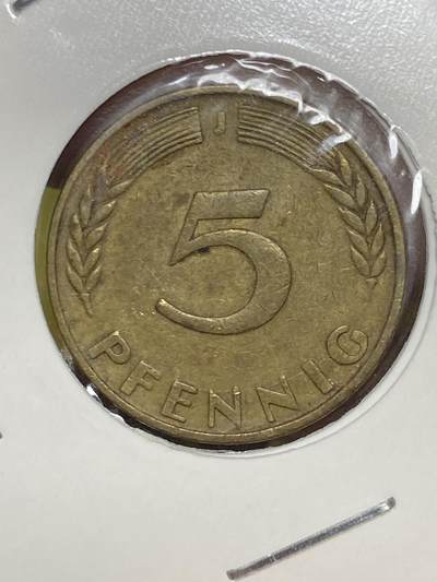 2025年第五十三场(总第七十九场）外国好品散币(免佣金) - 德国🇩🇪1949年5芬尼(Bank版,，大J版)