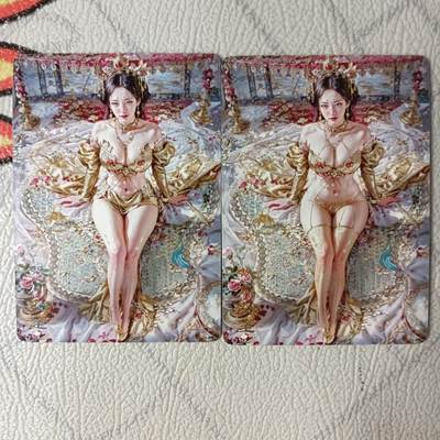 花开卡拍第25期（品控勿拍!!!收拍品，不寄存，运费5元，自制卡难免瑕疵，可能存在轻微撞角爆边等出厂瑕疵，品控介意勿拍！） - 燎原刷子妖姬传 铁扇公主 双服饰 普卡