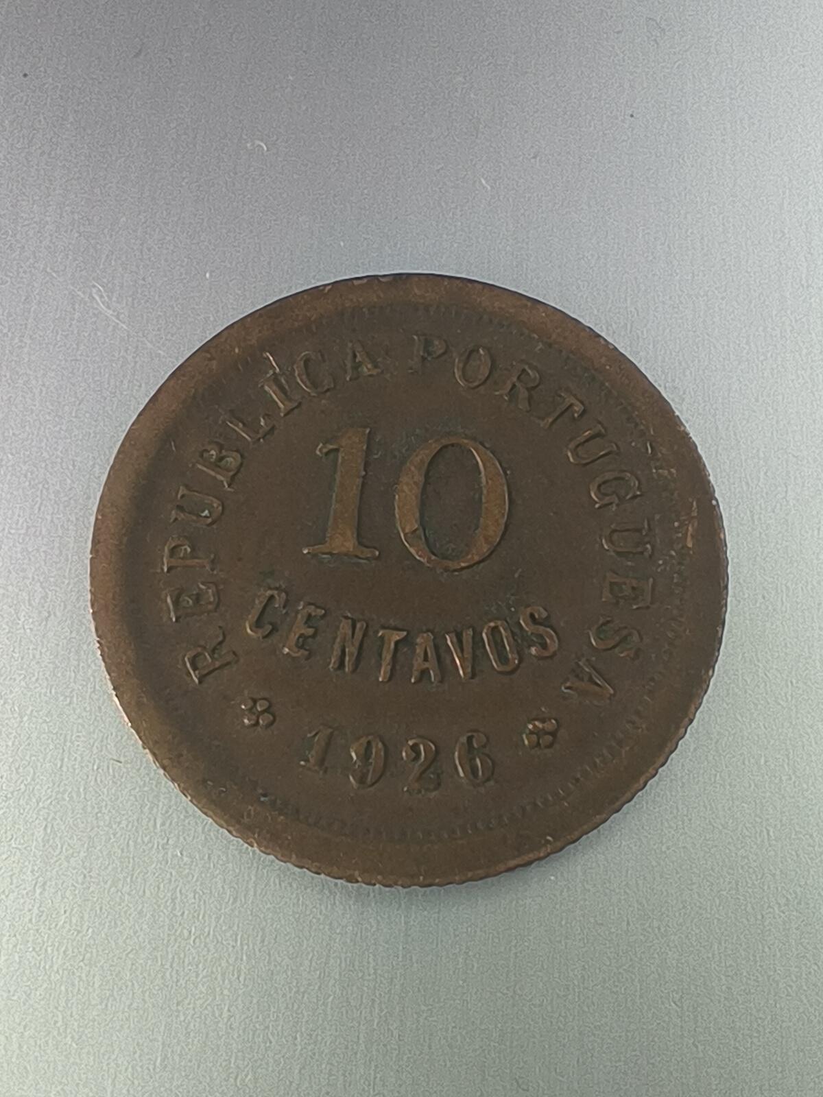 Krab外币市集Vol.10 葡萄牙1926年10分