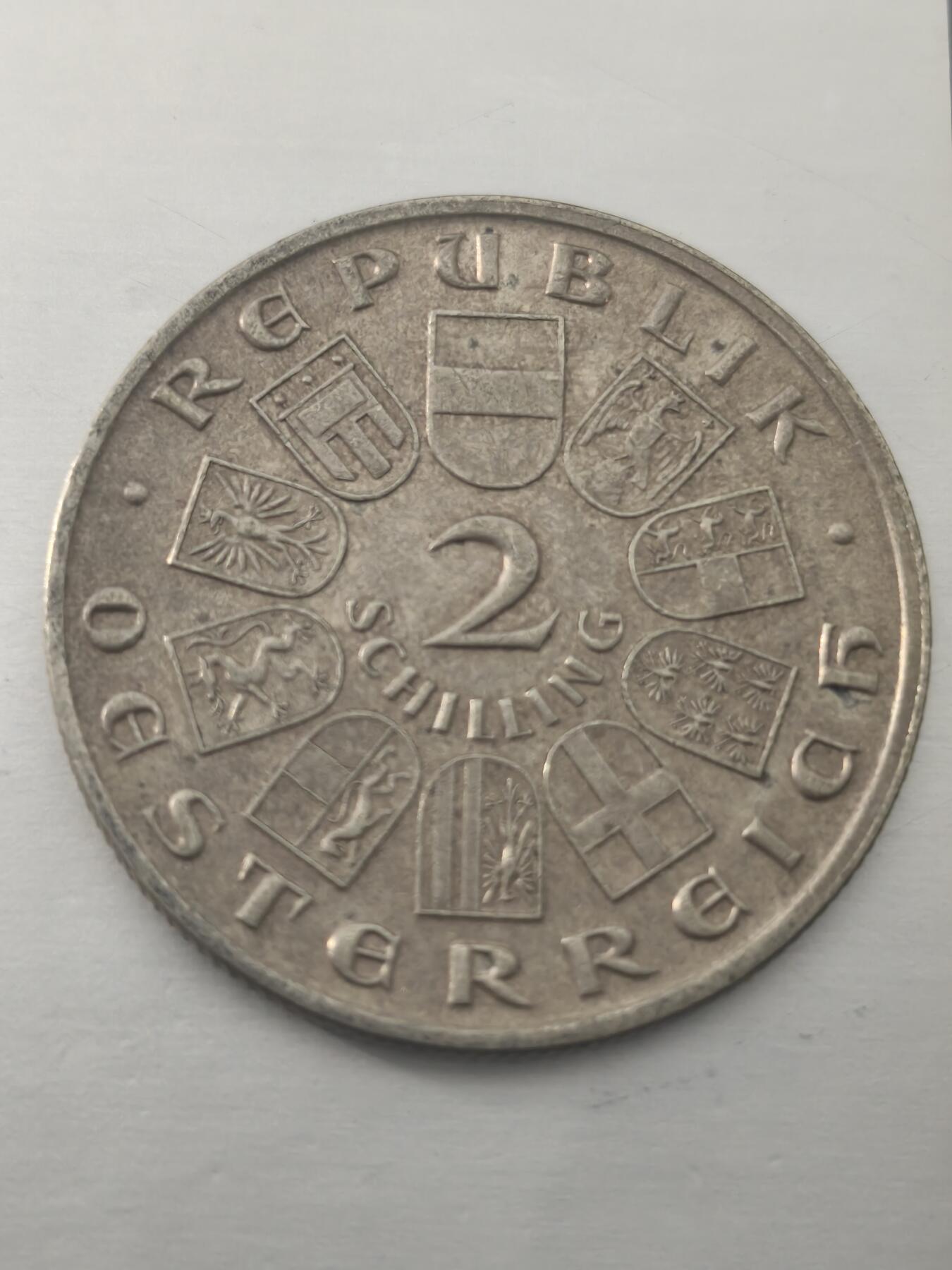 Krab外币市集Vol.10 奥地利1928年2先令