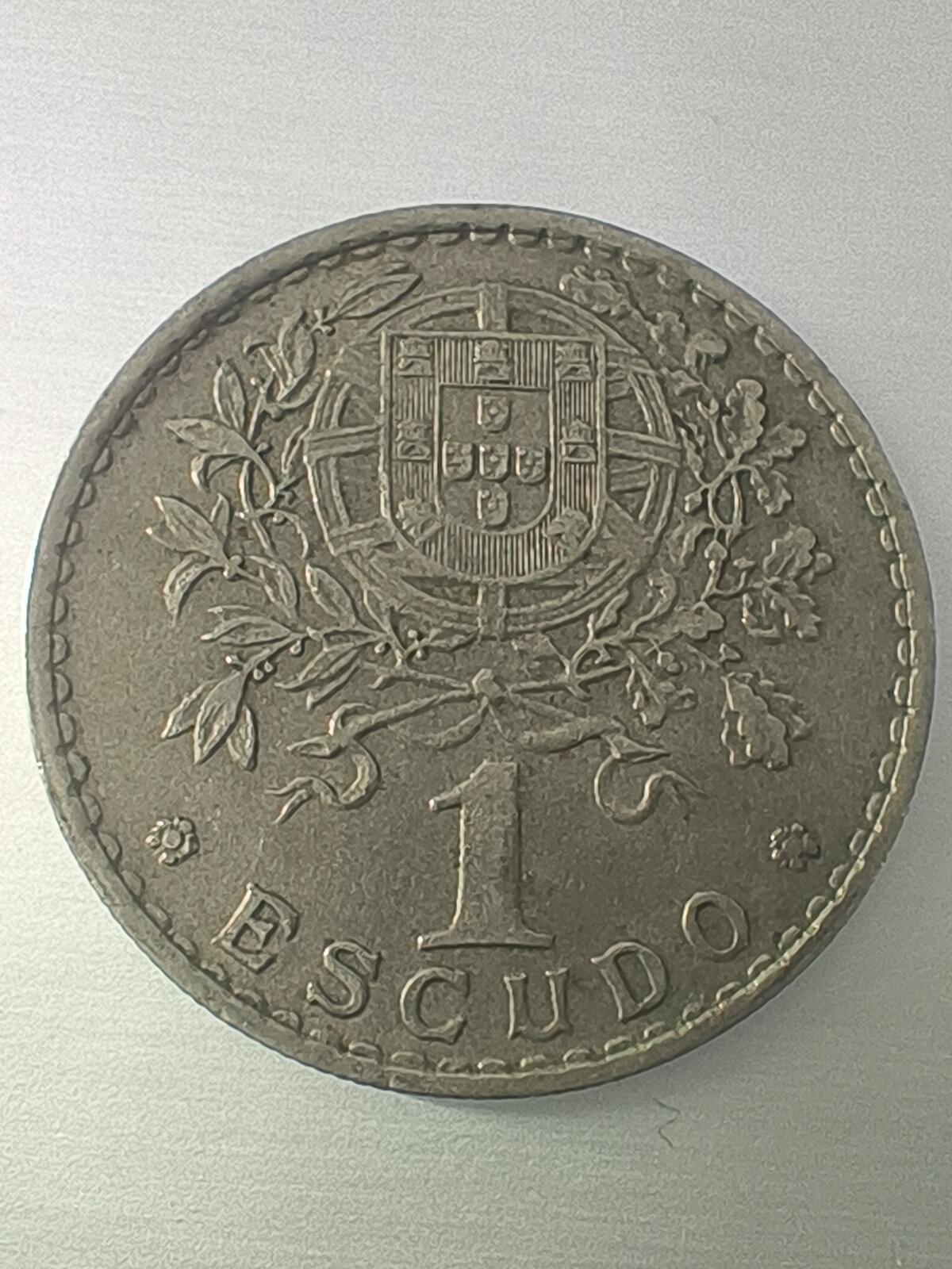 Krab外币市集Vol.10 葡萄牙1968年1埃斯库多