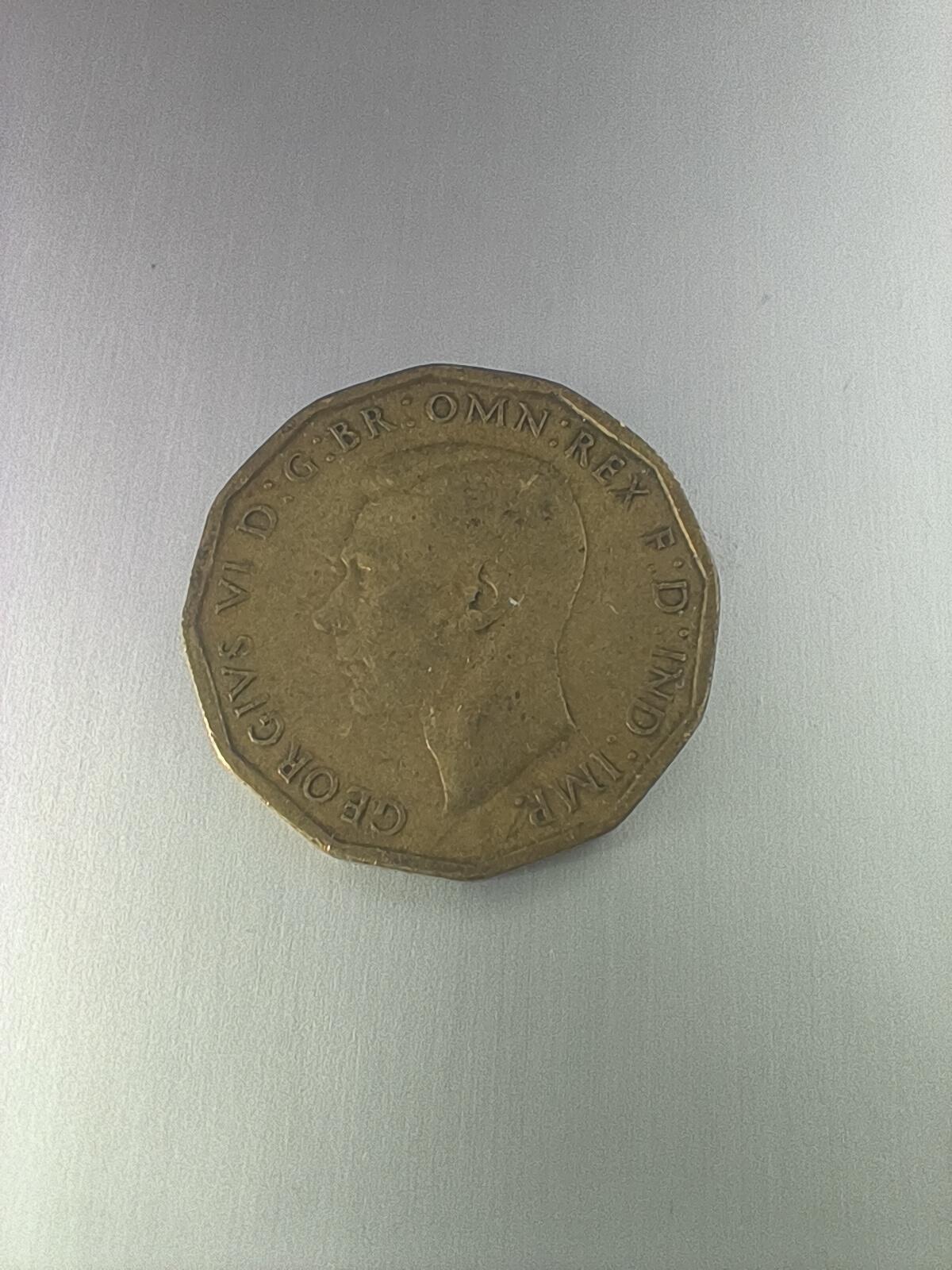 Krab外币市集Vol.10 英国1944年3便士-较少年份