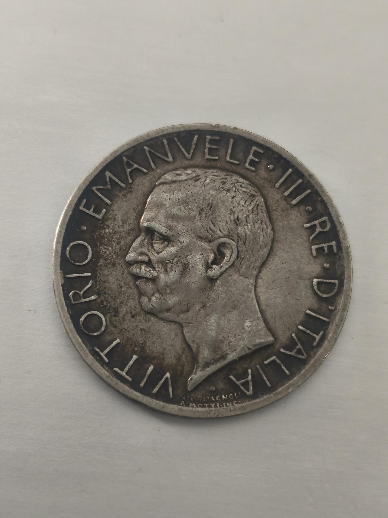 Krab外币市集Vol.10 意大利1927年5里拉