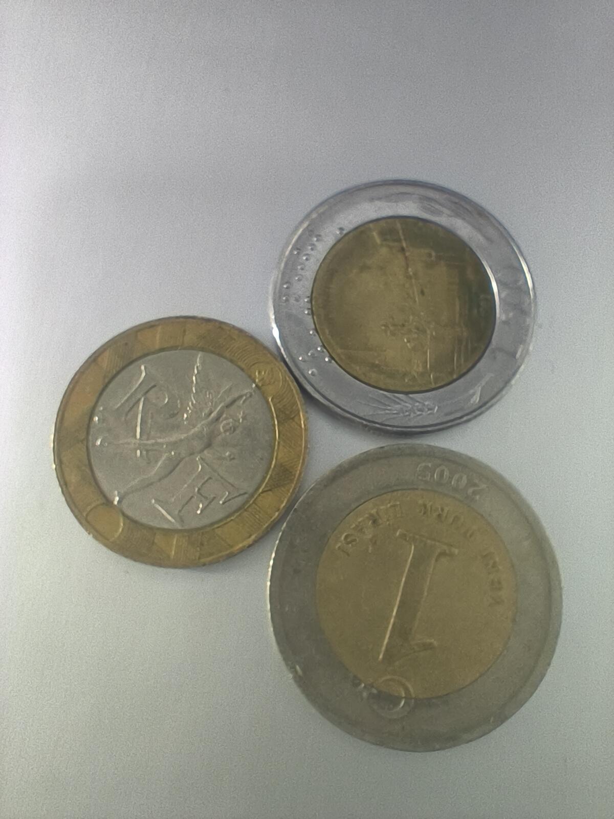 Krab外币市集Vol.10 法国意大利土耳其双色币三枚一组