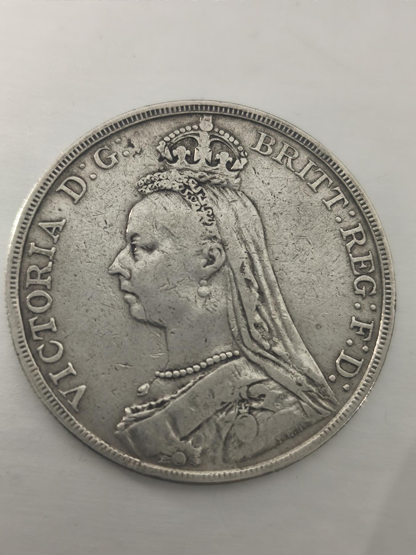 Krab外币市集Vol.10 英国1889年1克朗