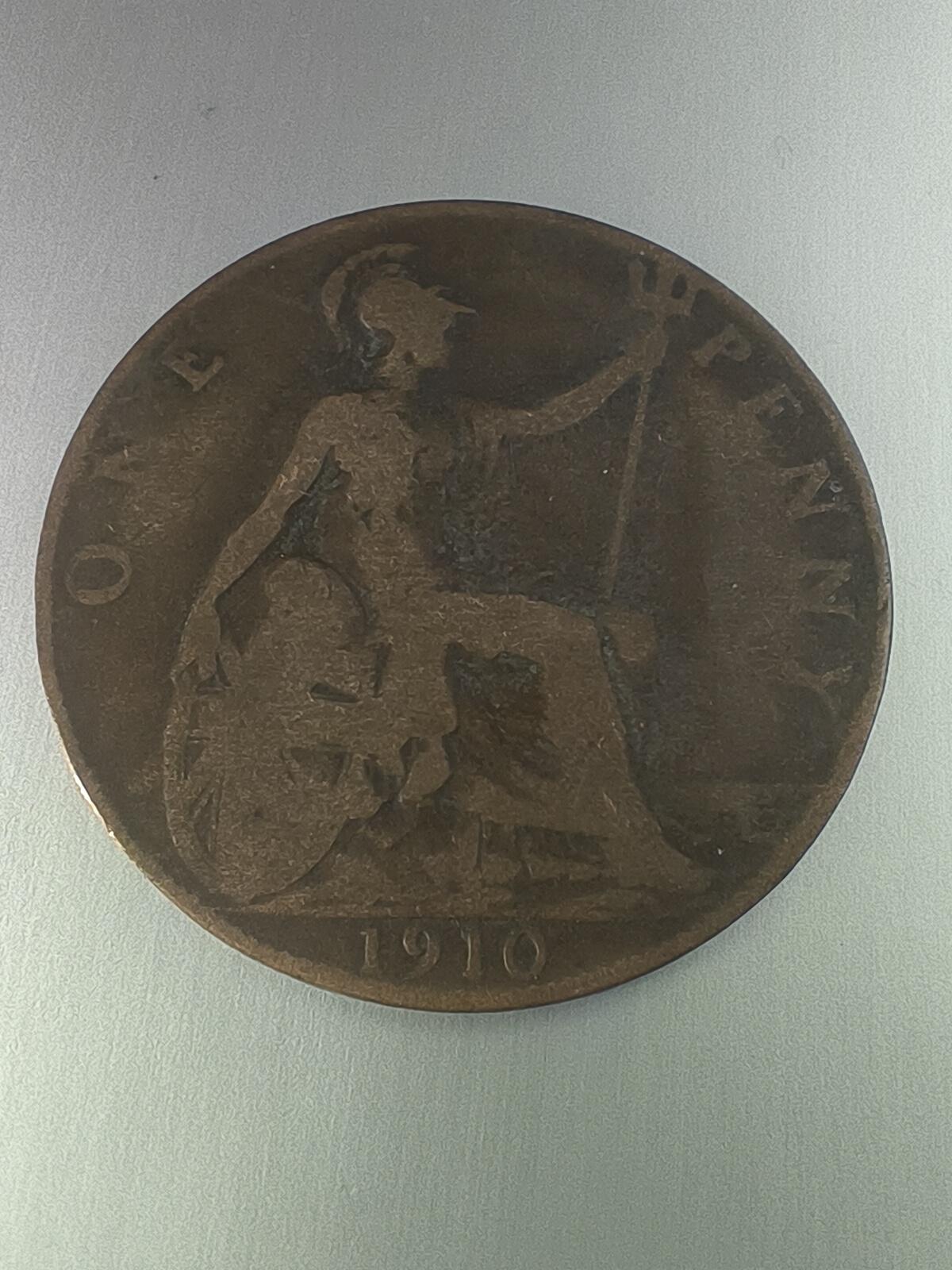 Krab外币市集Vol.10 英国1910年一便士