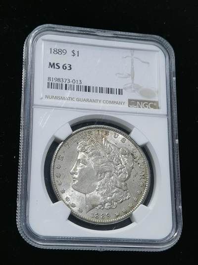 天下钱庄专场欢迎参拍 - NGC MS63 1889美国摩根一美元银币