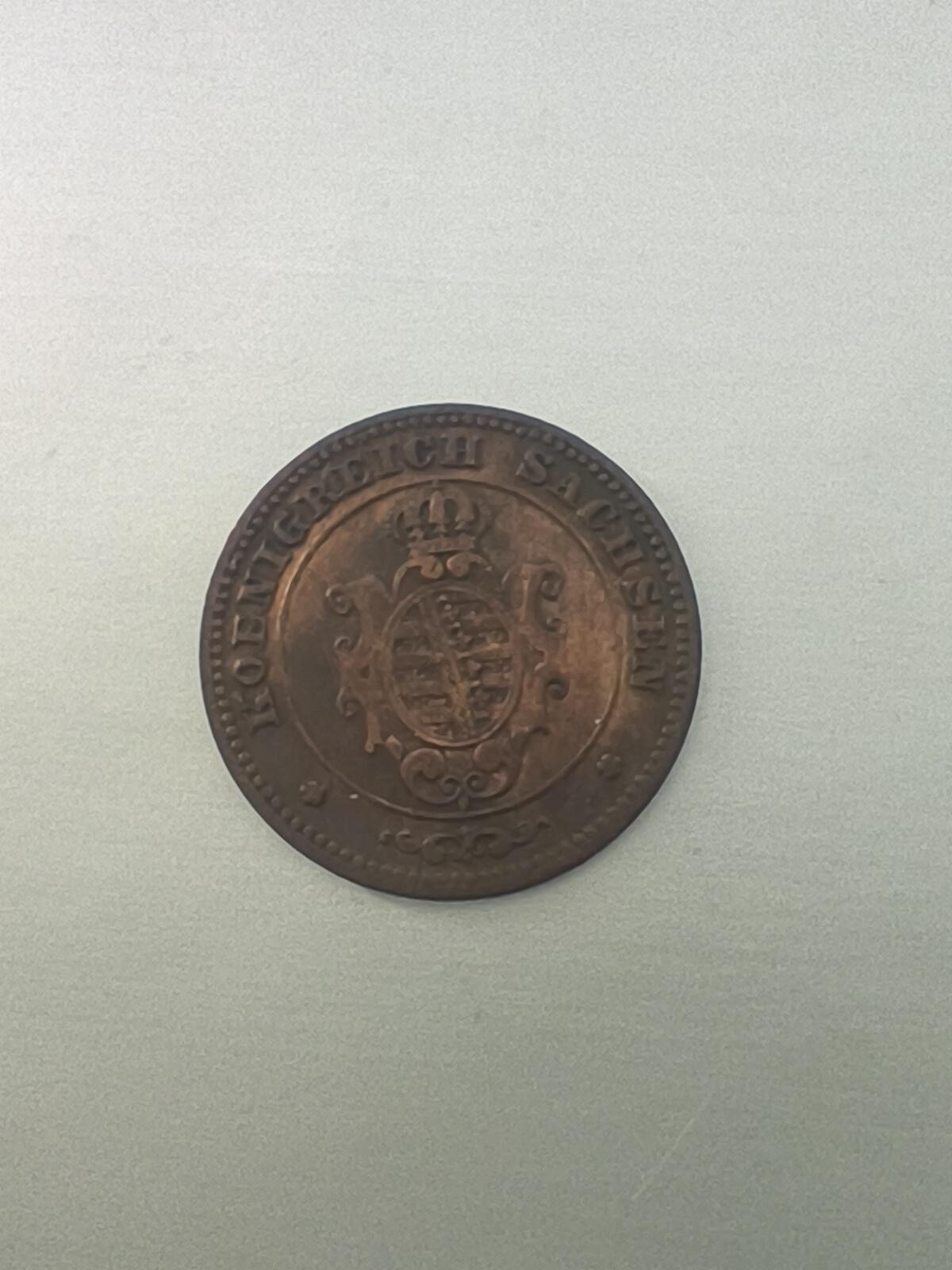 Krab外币市集Vol.10 德国汉诺威1868年1芬妮