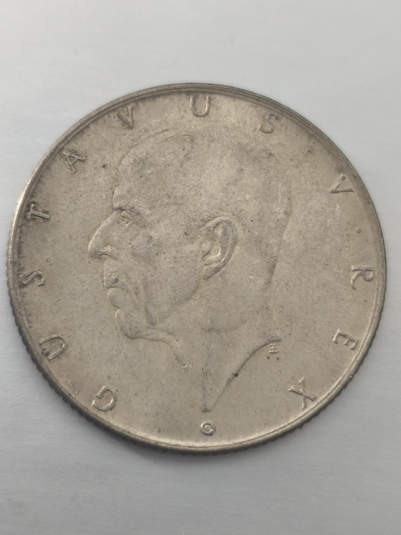 Krab外币市集Vol.10 丹麦1938年移民美洲2克朗UNC