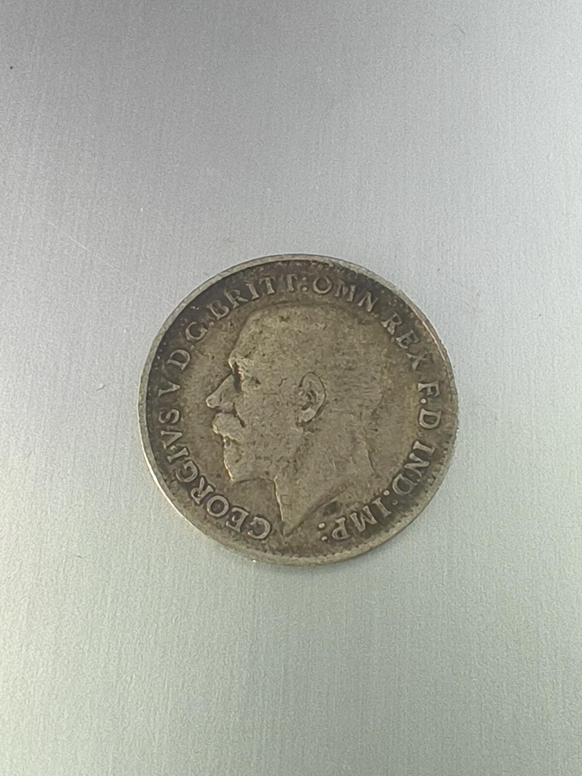 Krab外币市集Vol.10 英国1920年3便士银币