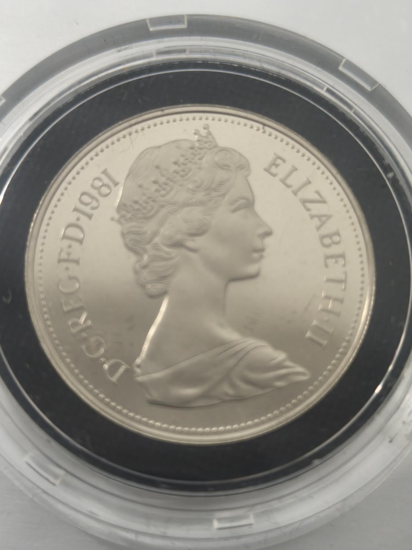 Krab外币市集Vol.10 英国1981年精制10便士-原包装