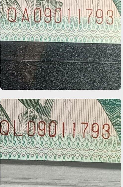 汇源轩收藏35期25.11.7 【比翼双飞  封装版  双胞胎9同号】8002 QA.QL 09011793，QA是绿巧王题材，退市配号难度大，存世量稀少，可遇不可求，喜欢的不要错过。