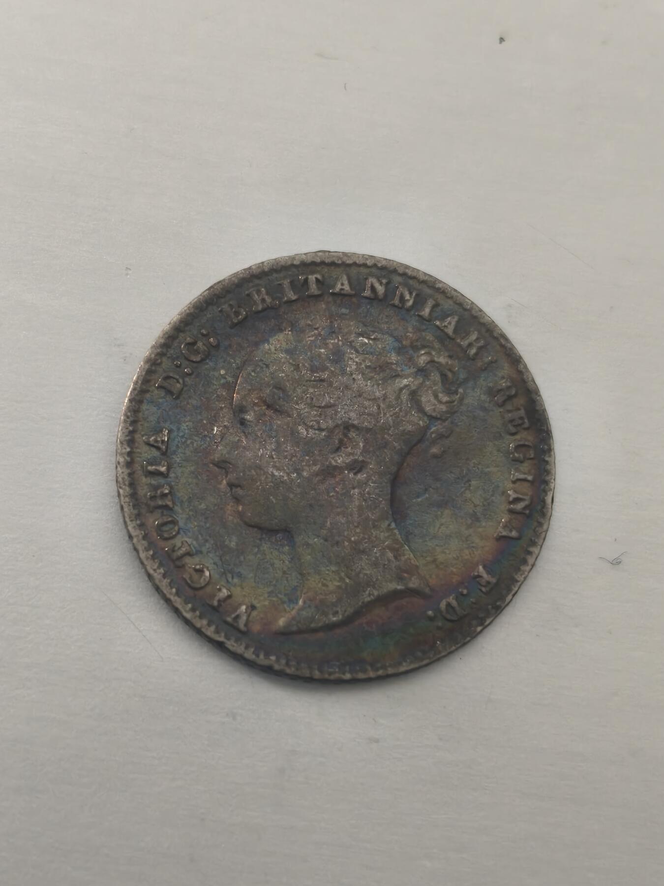 Krab外币市集Vol.10 英国维多利亚1842年4便士