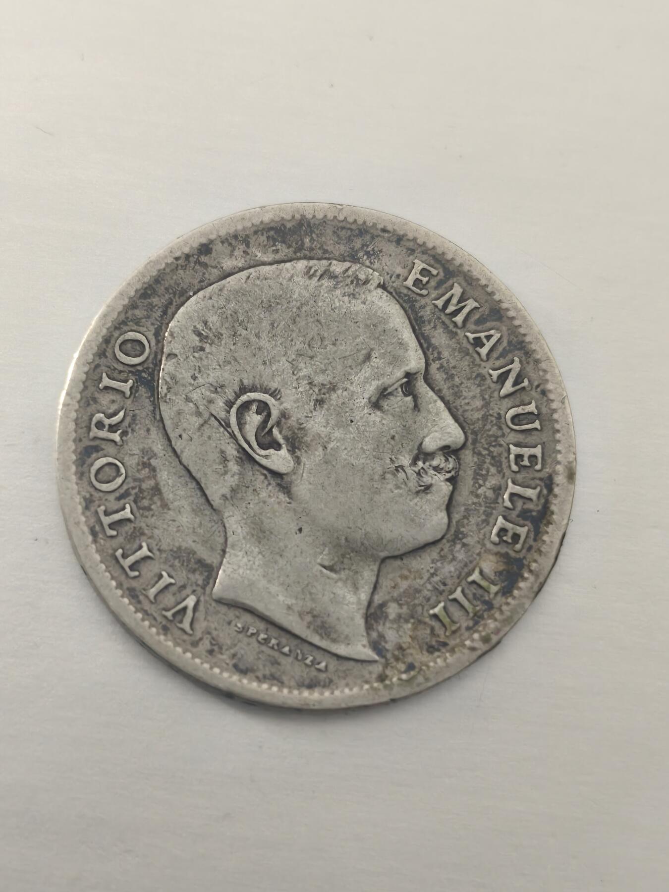 Krab外币市集Vol.10 意大利1907年1里拉