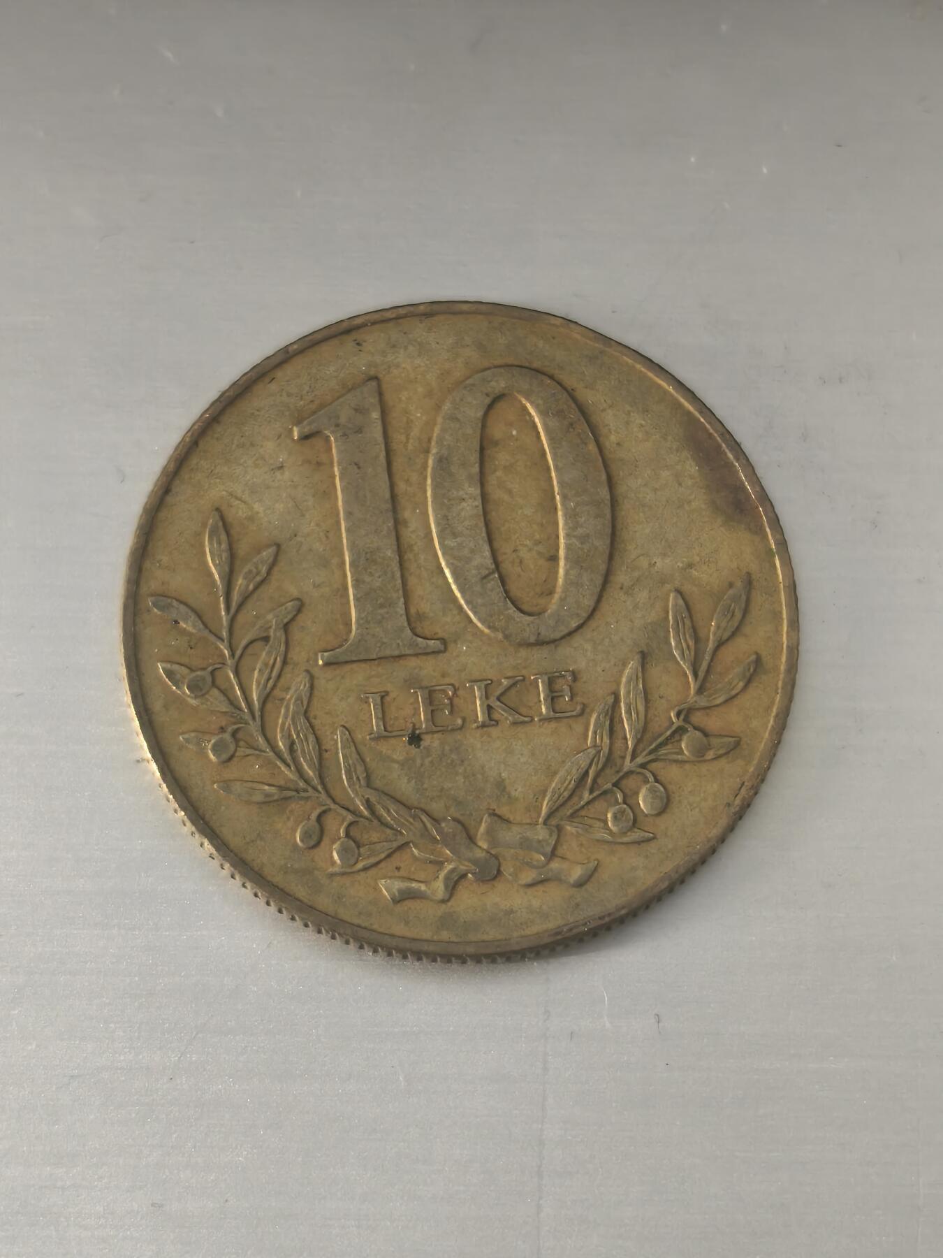 Krab外币市集Vol.11 阿尔巴尼亚1996年10列克