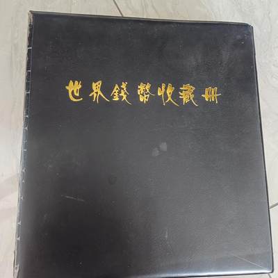 泡泡币外币第四十场最全阿根廷专场可代拍15038385335微信 - 硬币活页册无破，活页16张，带部分纸夹