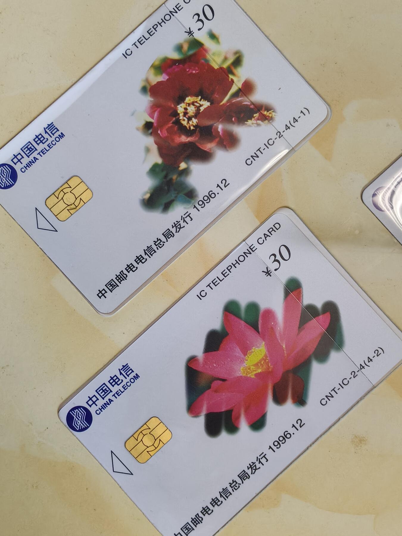 易卡拍卖第15期 IC—2名花和电子商务合拍。SD山东版。无封套，带册。收藏级品相，品相如图所示！