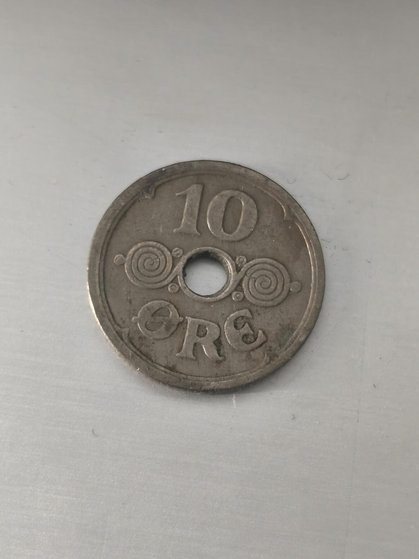 Krab外币市集Vol.11 丹麦1926年10欧尔