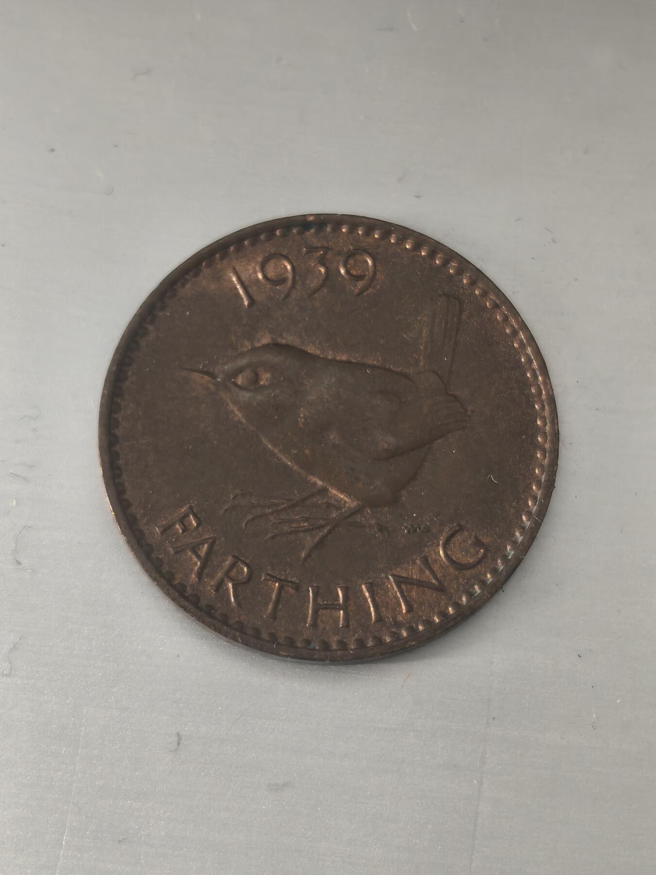 Krab外币市集Vol.11 英国1939年1法新