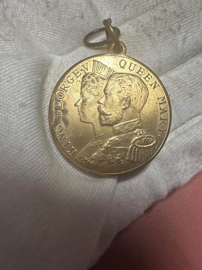 11.26散币、徽章专场 - 1911年Elect Cocoa公司庆祝乔治五世加冕发行的纪念章