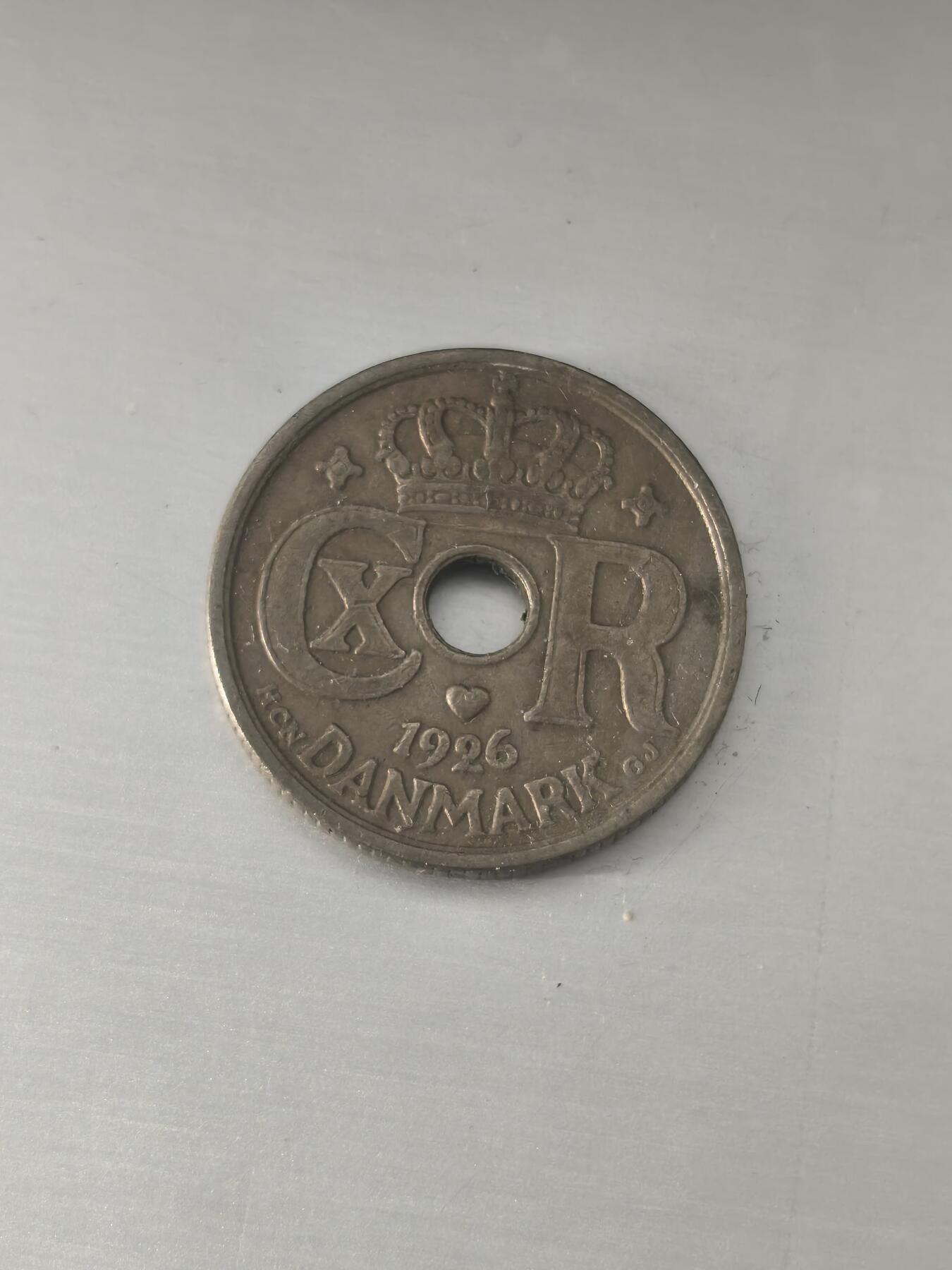 Krab外币市集Vol.11 丹麦1926年10欧尔