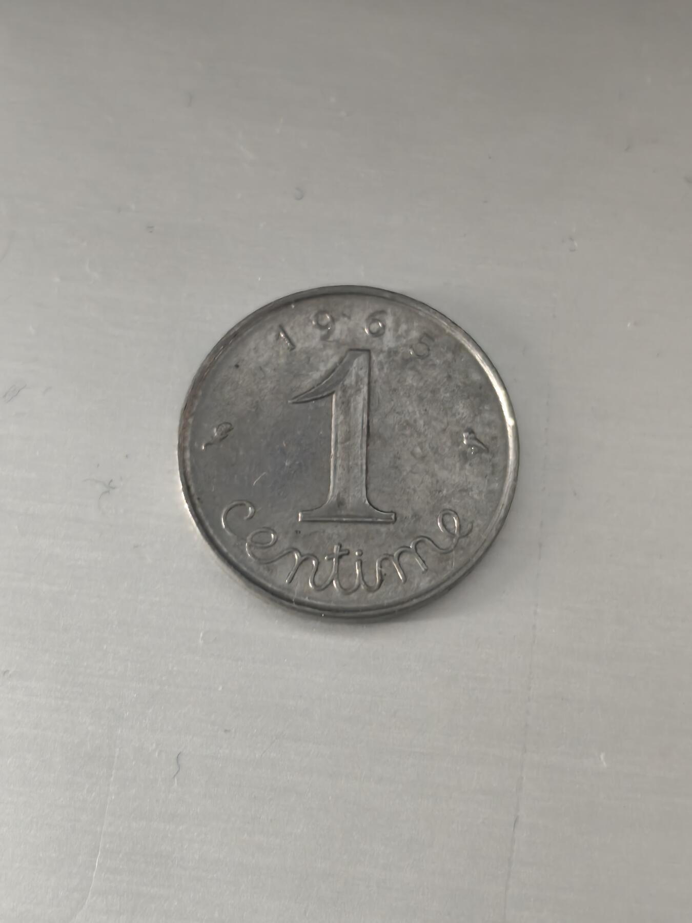 Krab外币市集Vol.11 法国1965年1分