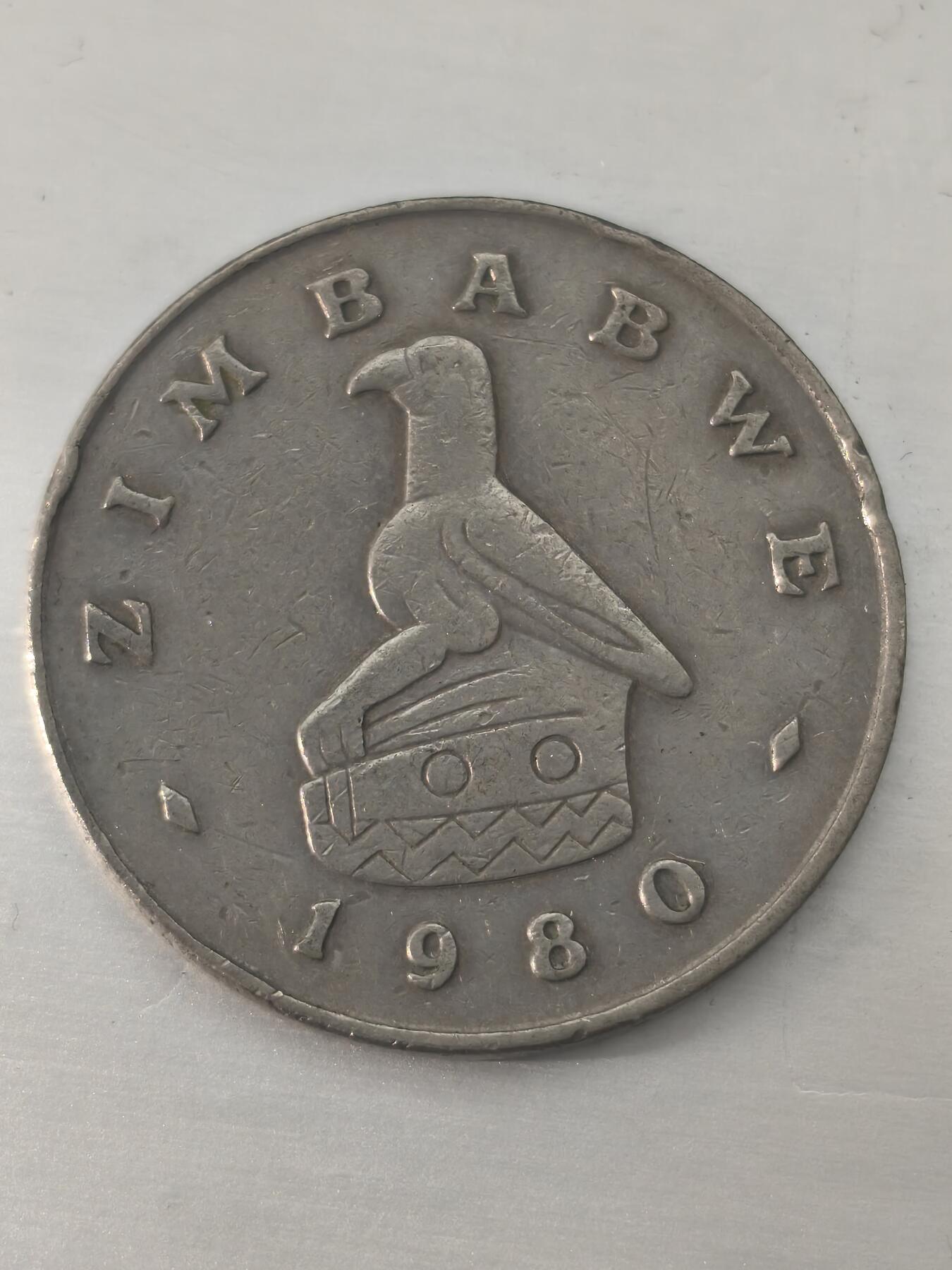 Krab外币市集Vol.11 津巴布韦1980年50分