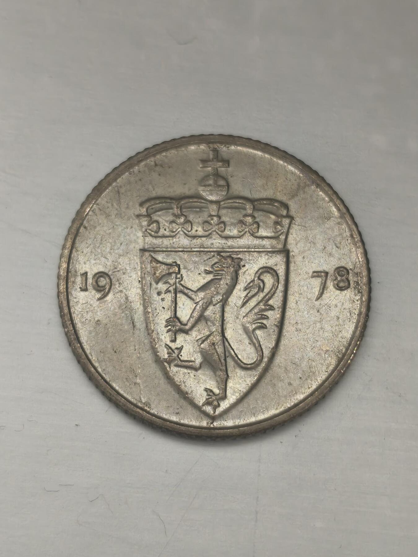 Krab外币市集Vol.11 挪威1978年50欧尔