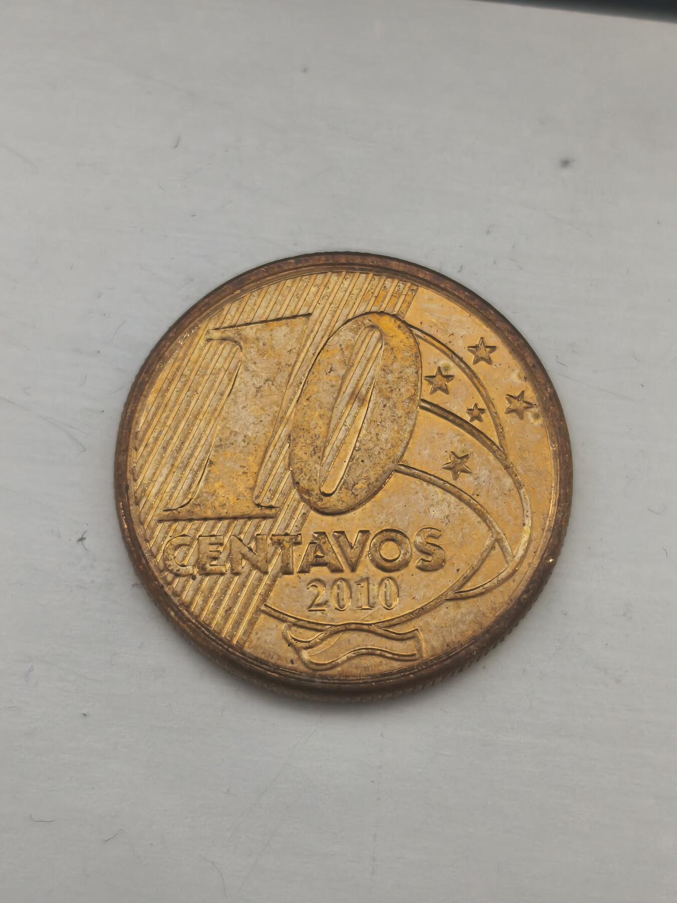 Krab外币市集Vol.11 巴西2010年10分