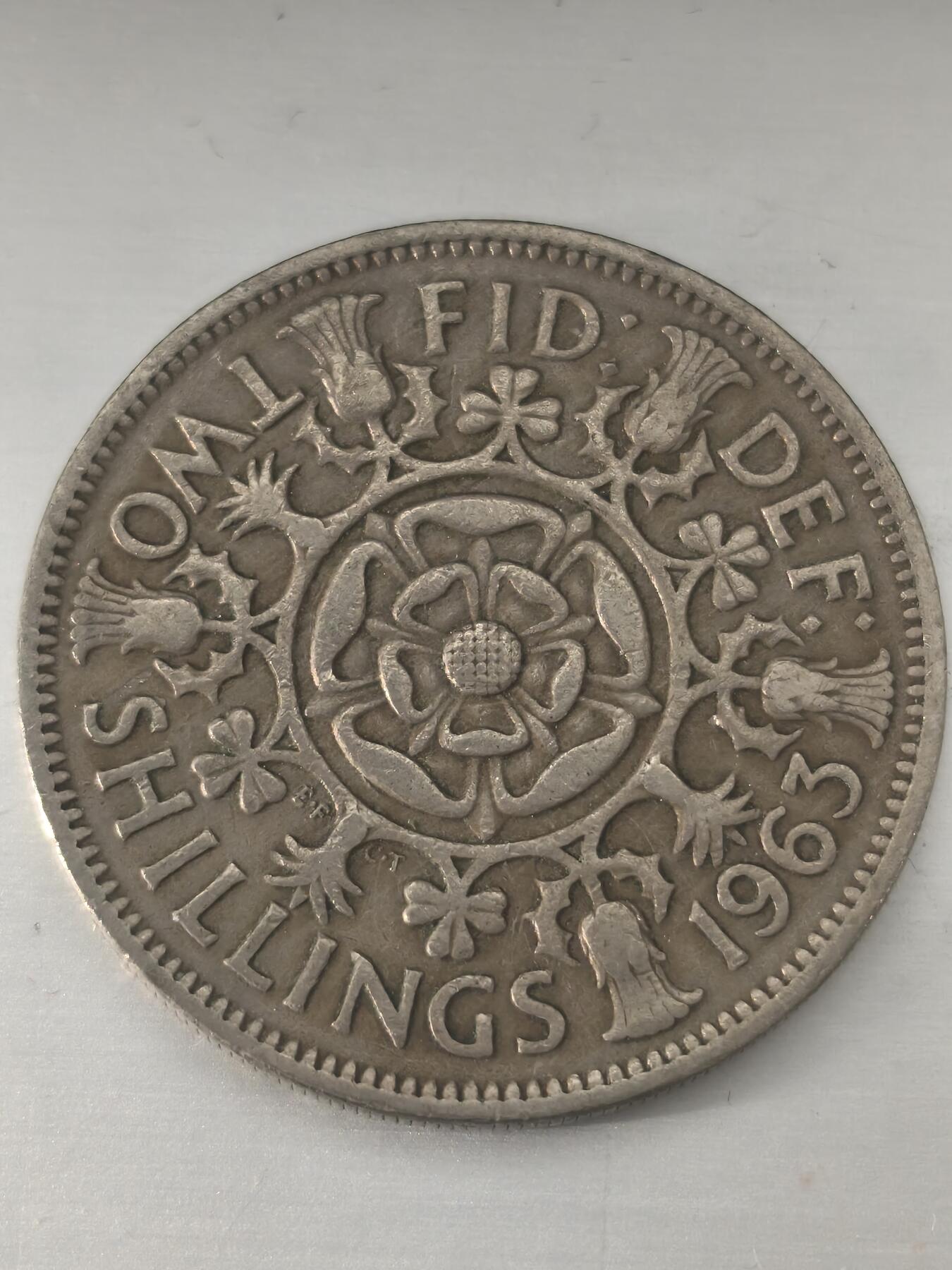 Krab外币市集Vol.11 英国1963年2先令