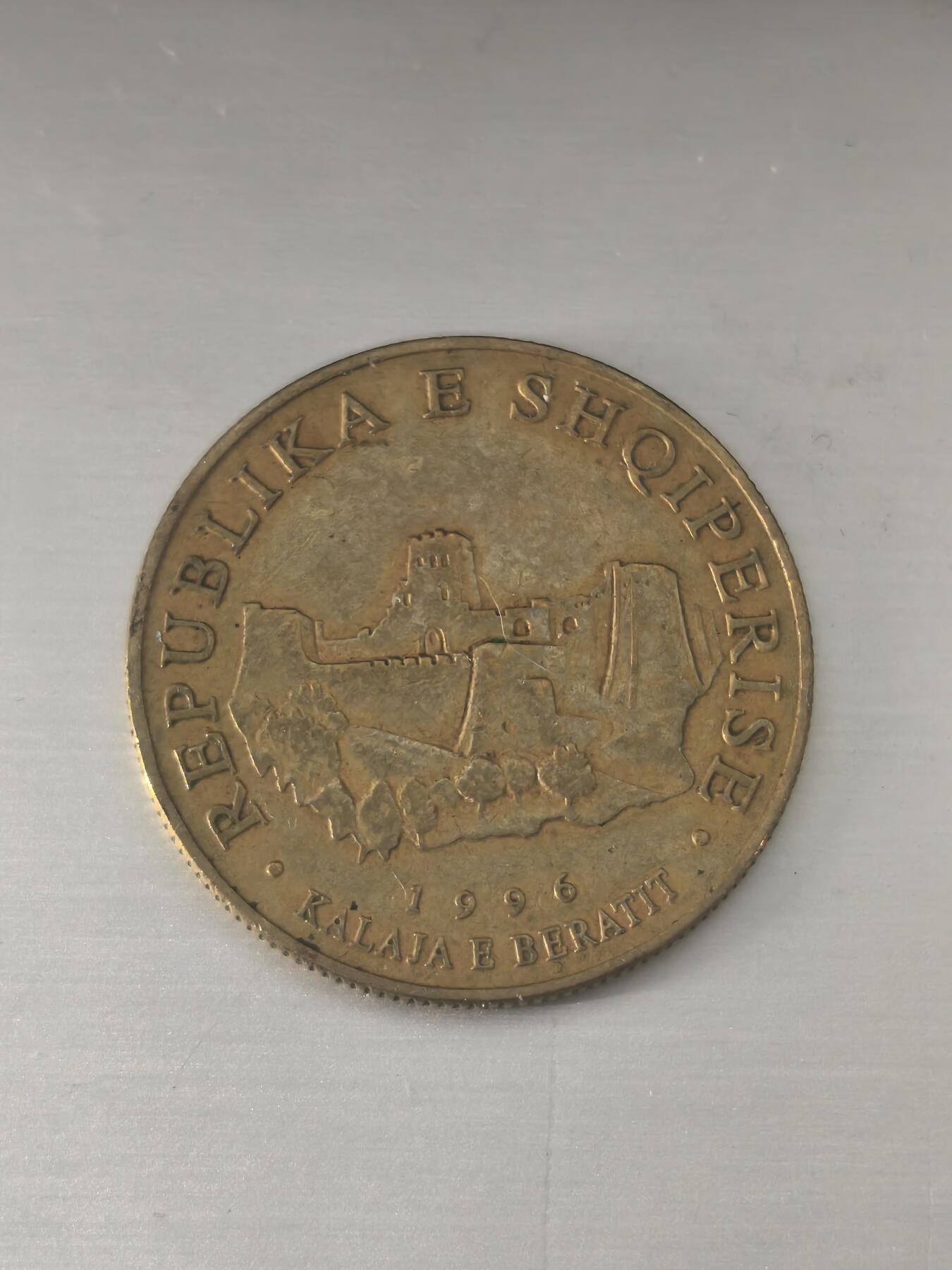 Krab外币市集Vol.11 阿尔巴尼亚1996年10列克