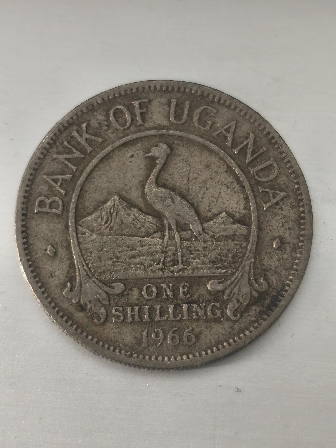 Krab外币市集Vol.11 乌干达1966年1先令