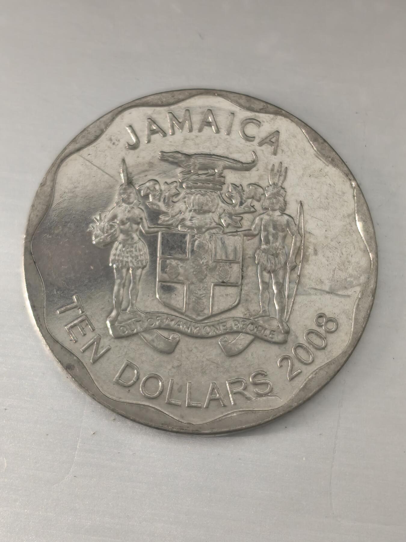 Krab外币市集Vol.11 牙买加2008年5元