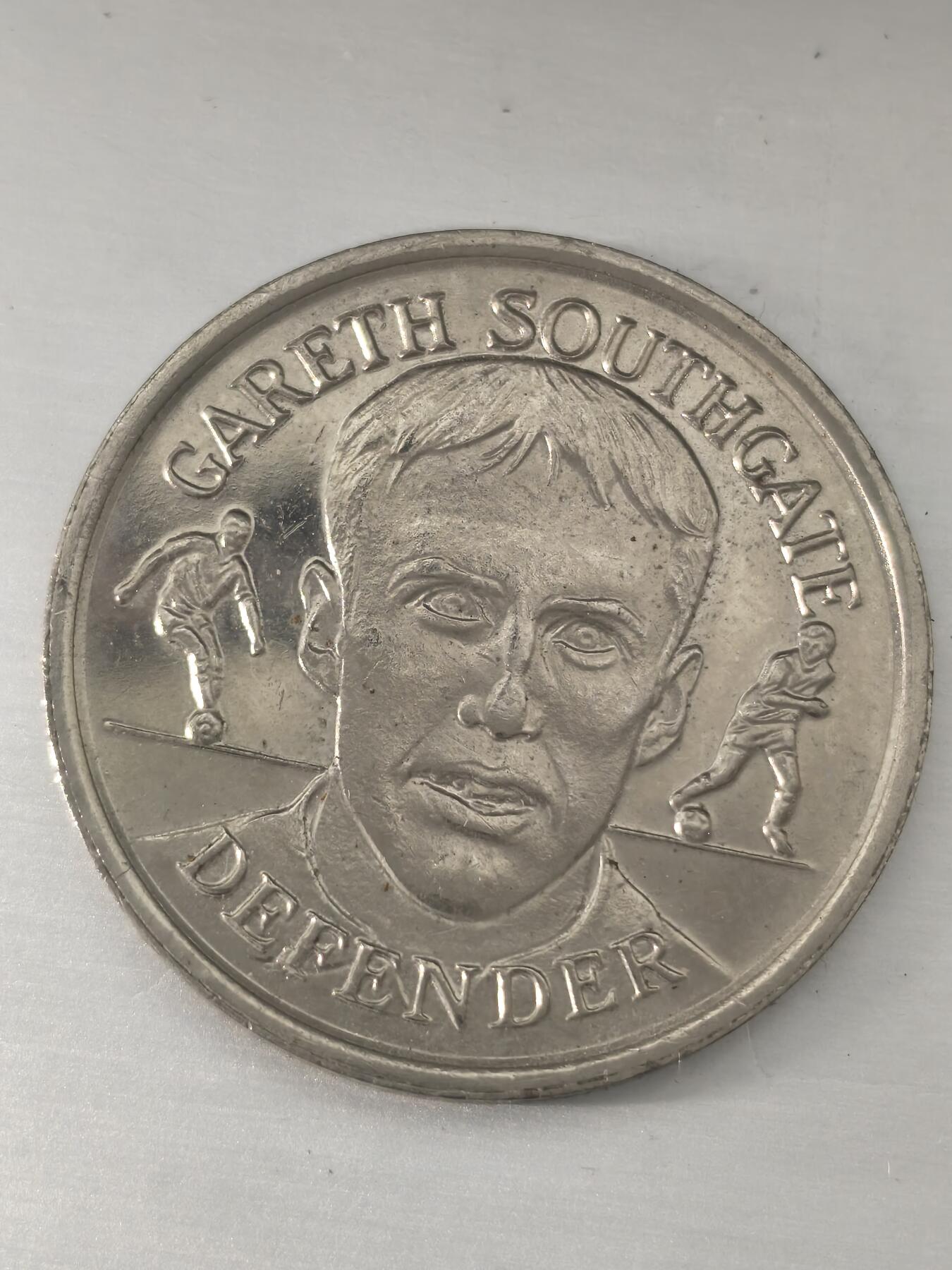 Krab外币市集Vol.11 英国1998年足球纪念章