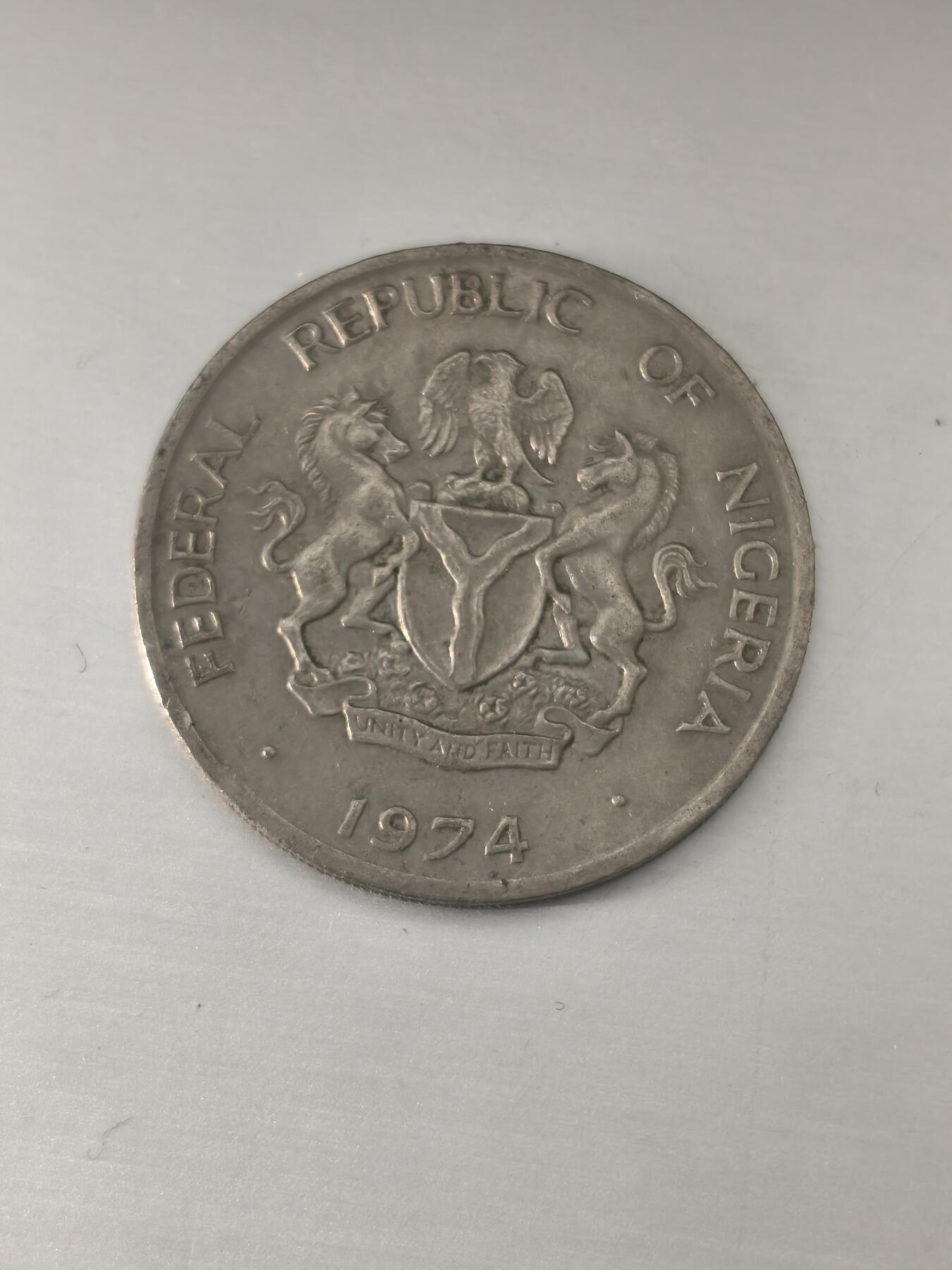 Krab外币市集Vol.11 尼日利亚1974年10科博