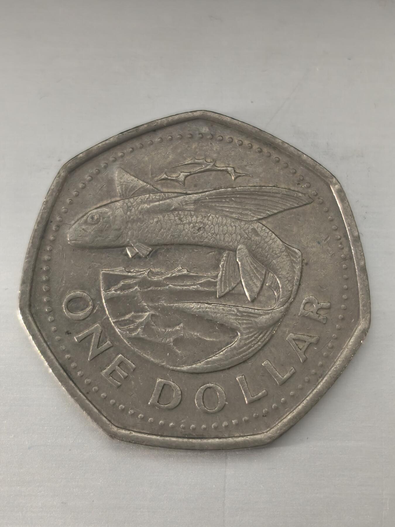 Krab外币市集Vol.11 巴巴多斯1989年1刀