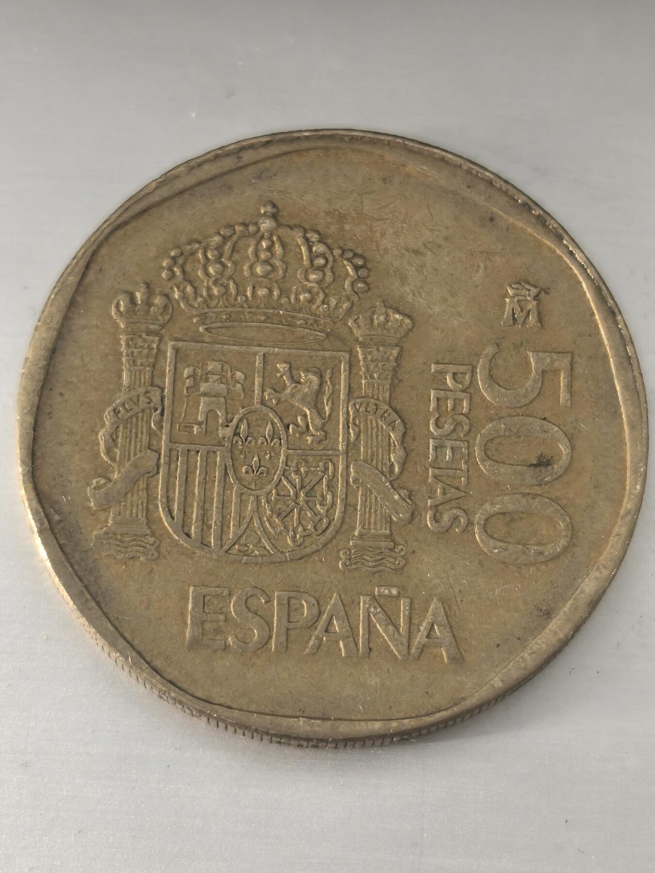 Krab外币市集Vol.11 西班牙1989年500比塞塔