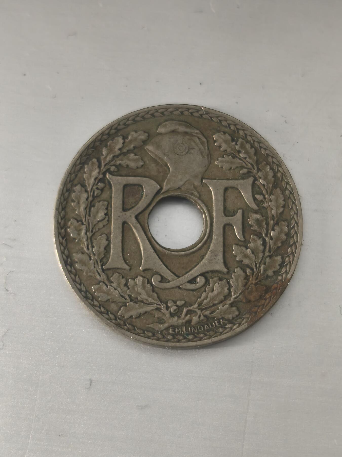 Krab外币市集Vol.11 法国1938年10分