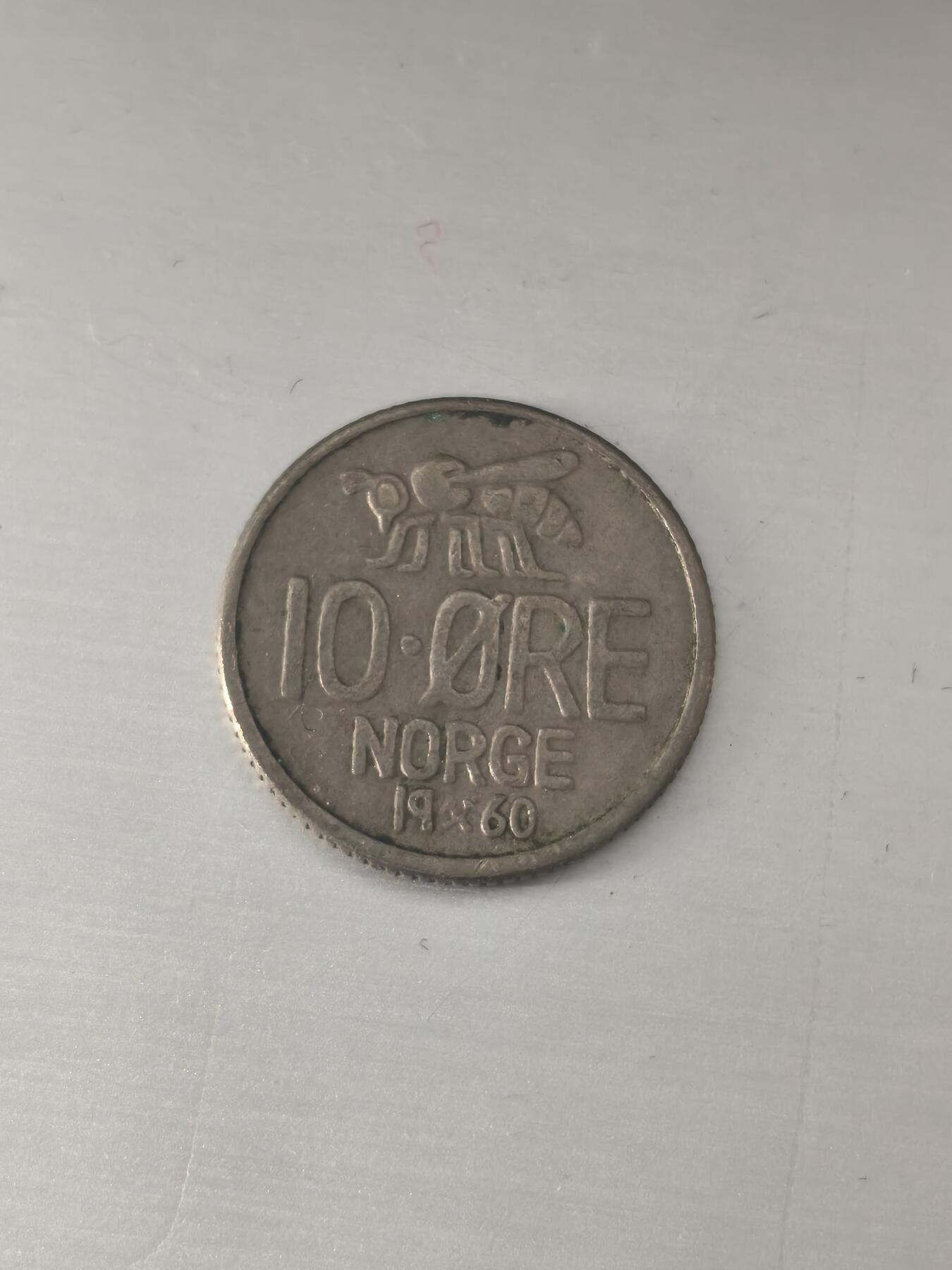 Krab外币市集Vol.11 挪威1960年10欧尔