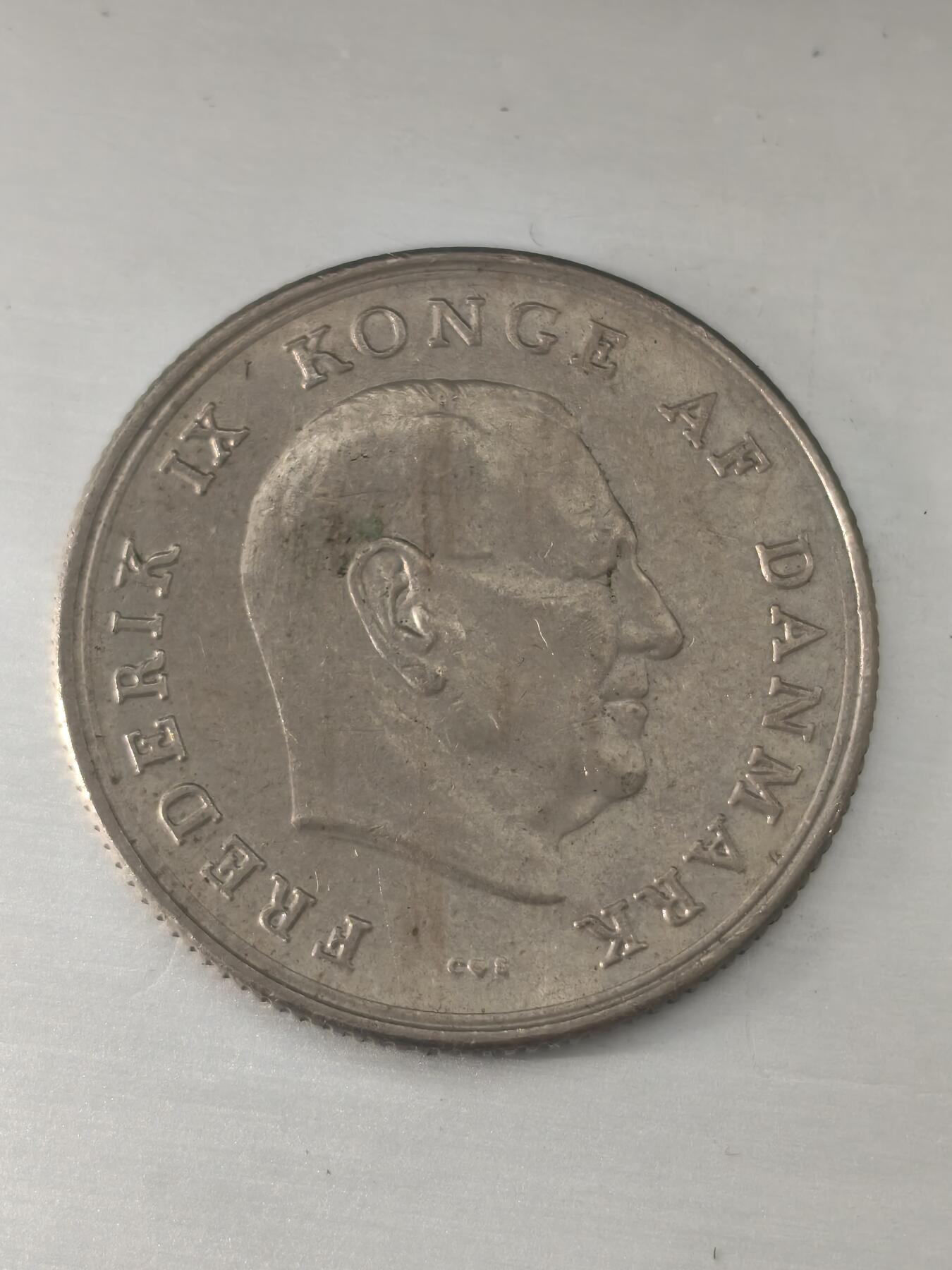 Krab外币市集Vol.11 丹麦1963年1克朗