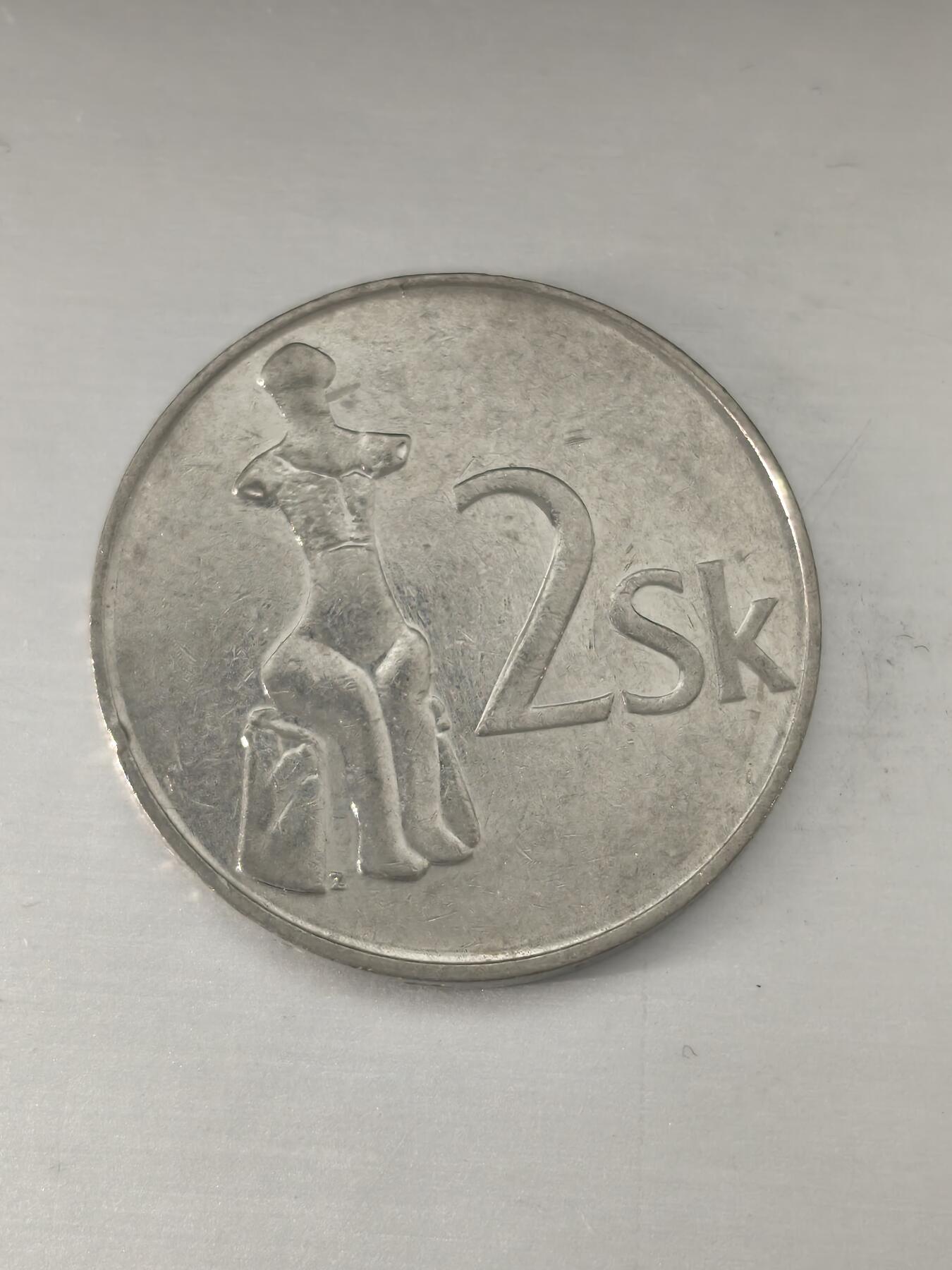 Krab外币市集Vol.11 斯洛文尼亚1993年2克朗