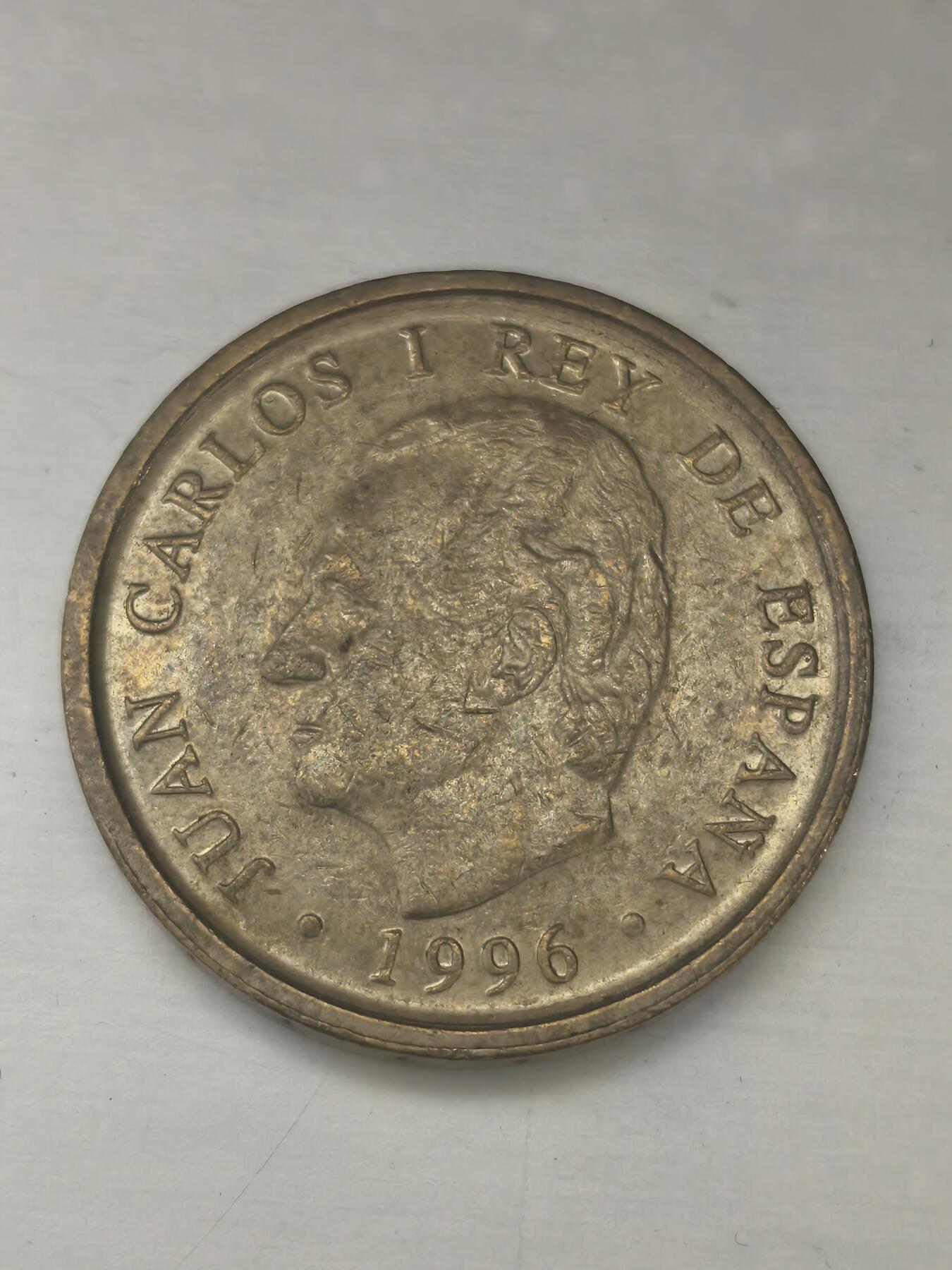 Krab外币市集Vol.11 西班牙1996年100比塞塔-国家图书馆