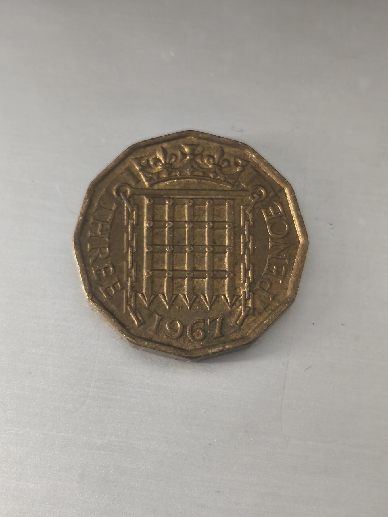 Krab外币市集Vol.11 英国1967年3便士