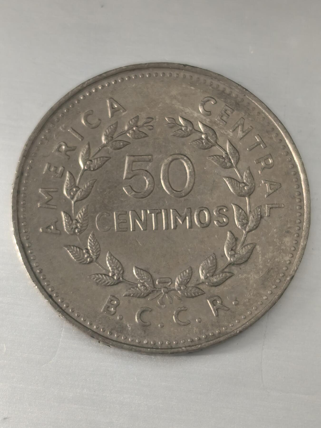 Krab外币市集Vol.11 哥斯达黎加1978年50科隆