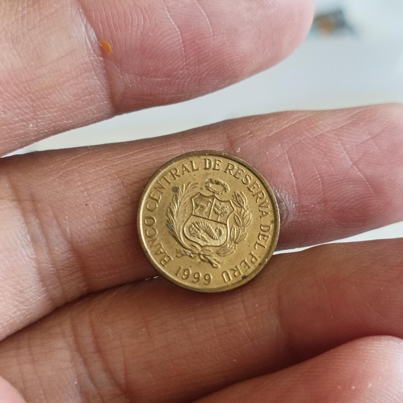泡泡币外币第四十一场可代拍15038385335微信 秘鲁元光1分
