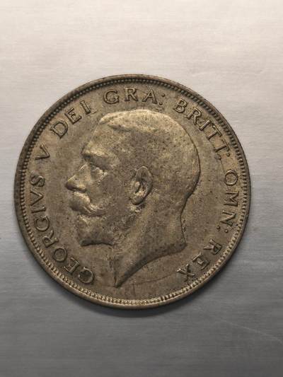 Krab外币市集Vol.12 英国1921年半克朗-高银