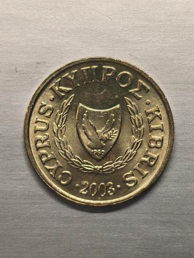 Krab外币市集Vol.12 塞浦路斯2003年1分