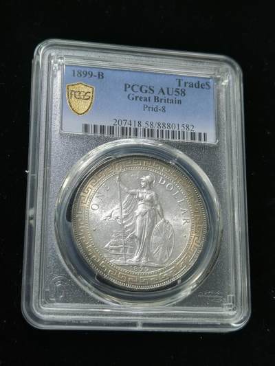 天下钱庄专场欢迎参拍 - PCGS AU58 环彩1889站洋